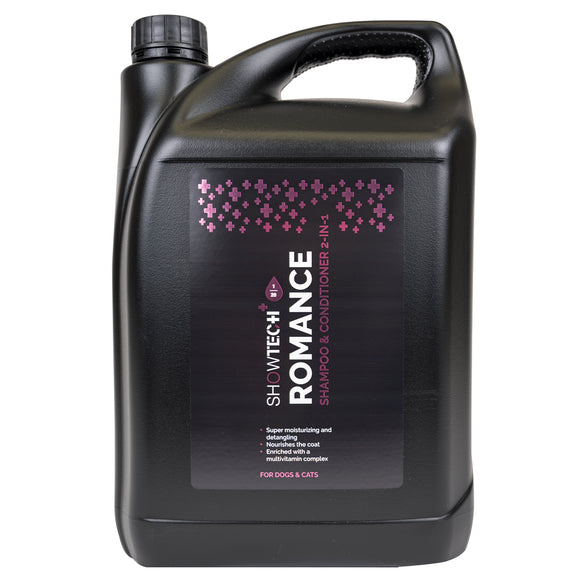 Show Tech+ Romance 2in1 Shampoo and Conditioner – Concentrated Moisturizing Formula, 5L