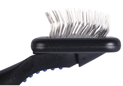Show Tech Universal Soft Slicker Tiny – Gentle Small Poodle Brush with Flexible Bristles