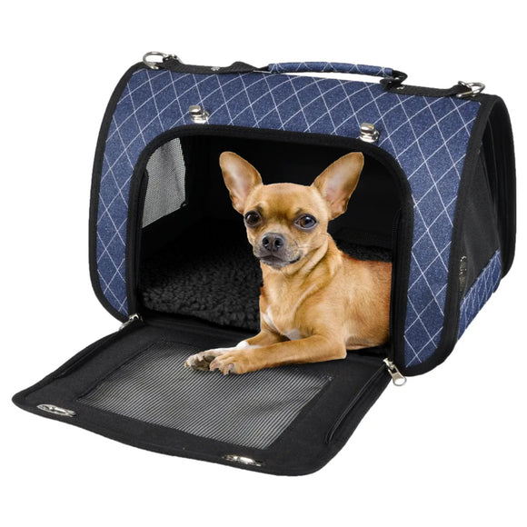 Flamingo Audrey Carrying Bag – Compact Soft-Sided Pet Carrier, 5kg Capacity, 36x21x23cm