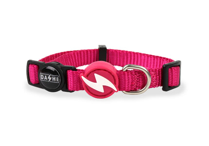 Dashi Solid Cat Collar – Nylon Adjustable Collar with Intense Brown Color, Durable Buckle