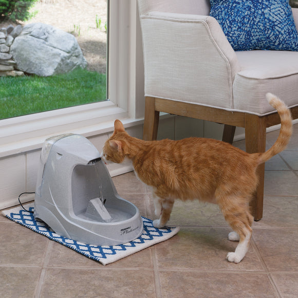 PetSafe Drinkwell Platinum Water Fountain – Large 4.97L Capacity with Extra Tank, Continuous Fresh Flow