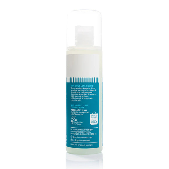 Hownd Playful Pup Conditioning Shampoo – Gentle Nourishing Formula, Concentrate 1:25, 250ml