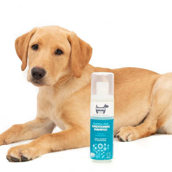 Hownd Playful Pup Conditioning Shampoo – Gentle Nourishing Formula, Concentrate 1:25, 250ml