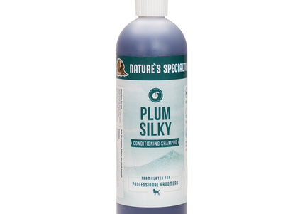 Nature's Specialties Plum Silky Shampoo – Nourishing Silk-Infused Concentrate, 473ml Bottle
