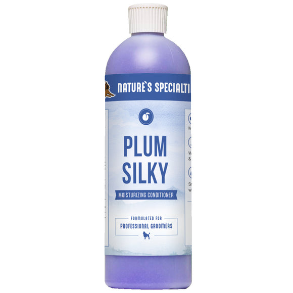 Nature's Specialties Plum Silky Conditioner – Moisturizing Silk and Keratin Concentrate, 473ml