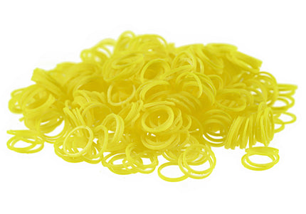 Paw Marks Latex Bands 7.9mm – Super Durable Thin Black Bands, Professional Quality, 1000 Pack