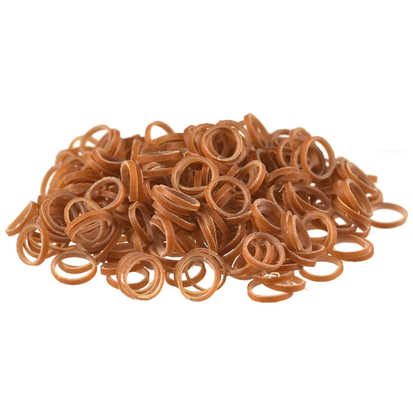 Paw Marks Latex Bands 7.9mm – Super Durable Medium Thickness, Flesh-Colored, 1000 Pack