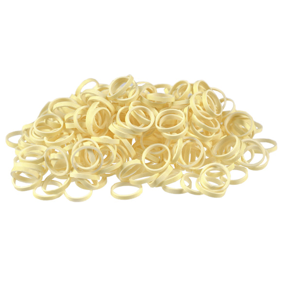 Paw Marks Latex Bands 9.5mm – Super Durable Thick Black Bands, 1000 Pack Professional Quality