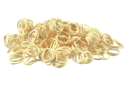 Paw Marks Latex Bands Medium 9.5mm – Super Durable Professional Black Bands, 1000 Pack