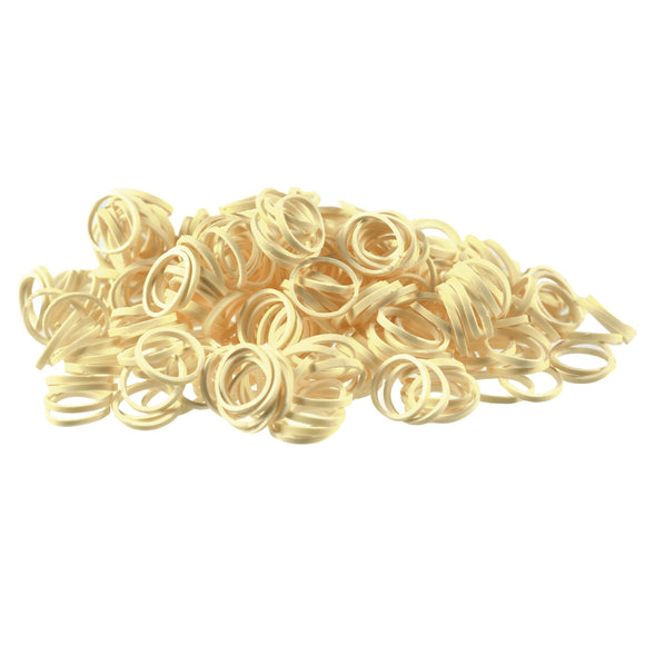 Paw Marks Latex Bands Medium 9.5mm – Super Durable Professional Black Bands, 1000 Pack