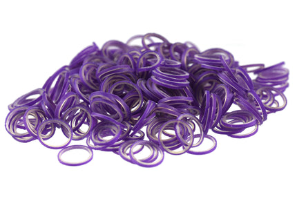 Paw Marks Latex Bands Medium 9.5mm – Super Durable Professional Black Bands, 1000 Pack