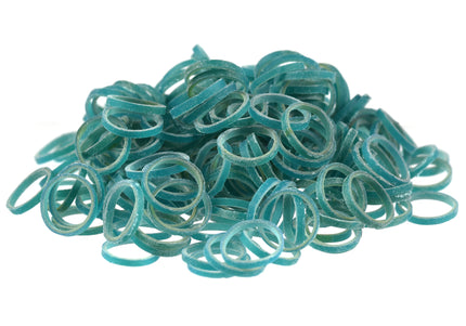 Paw Marks Latex Bands Medium 9.5mm – Super Durable Professional Black Bands, 1000 Pack