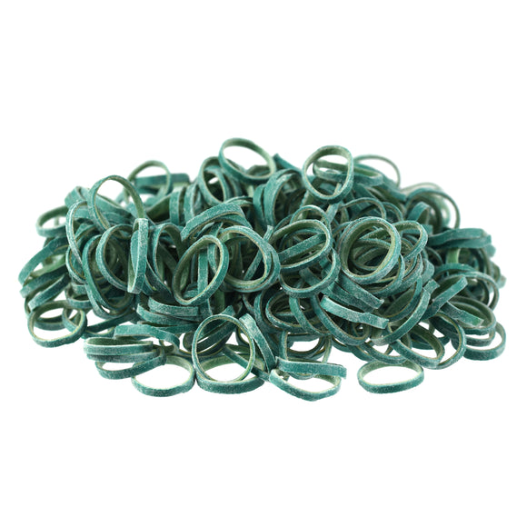 Paw Marks Latex Bands Medium 9.5mm – Super Durable Professional Black Bands, 1000 Pack