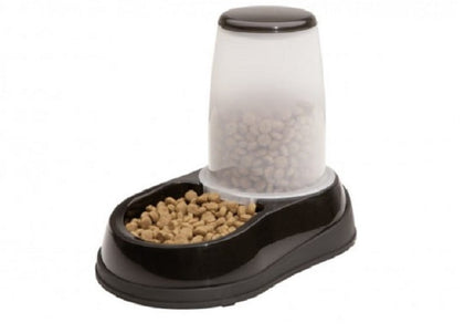 Maelson Feedo 060 Gravity Feeder – 600g Capacity, White, Durable Automatic Food Dispenser