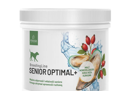 Pokusa BreedingLine Senior Optimal+ Dog Dietary Supplement, Immunity and Vitality Support - 300 g