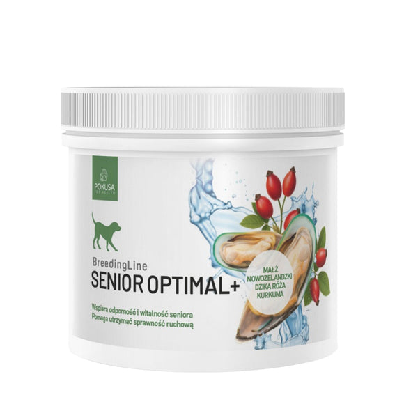 Pokusa BreedingLine Senior Optimal+ Dog Dietary Supplement, Immunity and Vitality Support - 300 g
