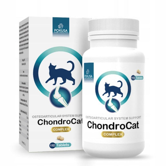 Pokusa ChondroCat Joint Support Tablets – Advanced Mobility Formula, 110 Count