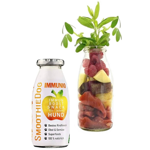 SmoothieDog Immunio Dog Smoothie 250ml – Nutrient-Rich Drink with Immune-Boosting Ingredients