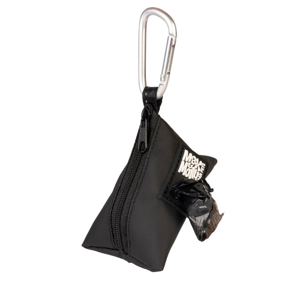 Max&Molly Matrix 2.0 Poo Bag Dispenser – Waterproof Poop Bag Case, Black