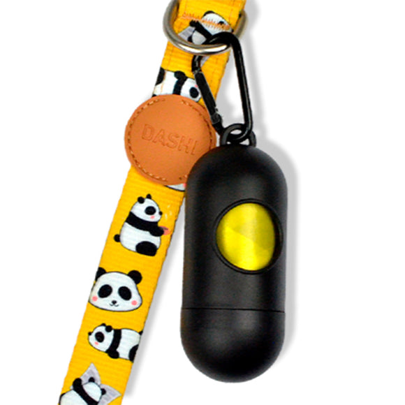 Dashi Poop Bag Dispenser – Compact Holder with 2 Biodegradable Bag Rolls, 23x32cm