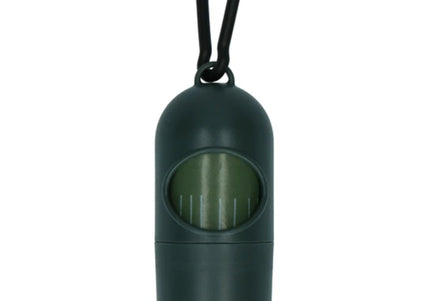 Holland Poop Bag Dispenser – Compact Container with Biodegradable Lavender Bags, 15 Pack