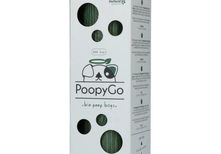 Holland PoopyGo Bio Poop Bags – Biodegradable Lavender Scented Large Roll, 300 Count
