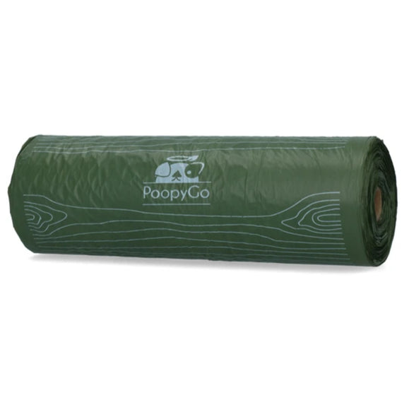 Holland PoopyGo Bio Poop Bags – Biodegradable Lavender Scented Large Roll, 300 Count