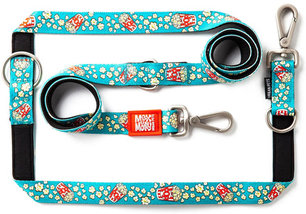 Max&Molly Multi-Leash Popcorn – Adjustable 200cm Dog Leash with Fun Pattern, Large Size