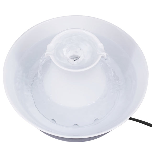 PetSafe Drinkwell Avalon Ceramic Fountain – 2L Capacity, Hygienic and Easy-to-Clean Design