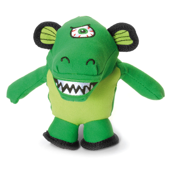 Record Monster Gang Plush Dog Toy – 18cm Soft Red Monster, Entertaining and Durable