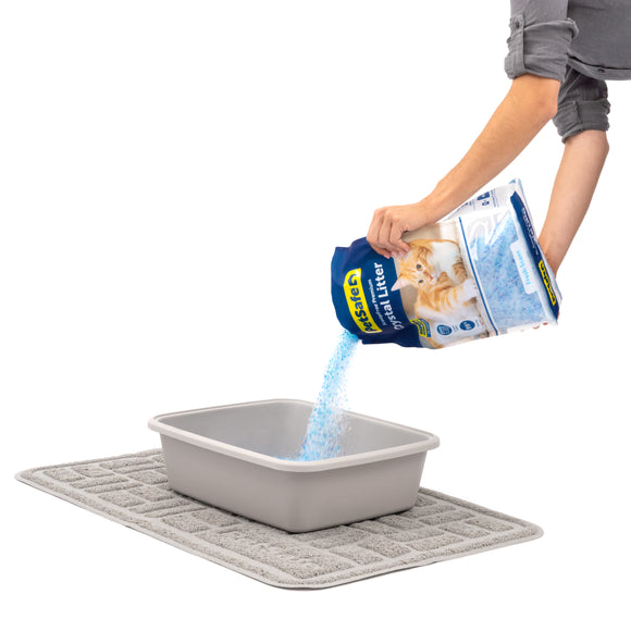 PetSafe Scoop Free Premium Crystal Litter 3.6kg – Silicone, Clumping, Odor-Neutralizing Formula
