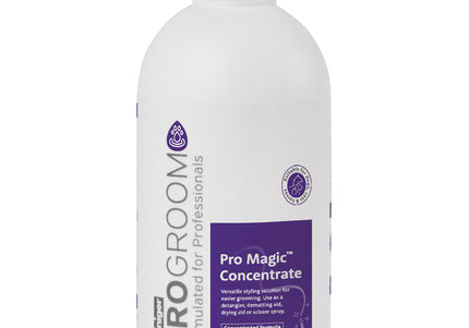 ProGroom Pro Magic Concentrate 500ml – Multi-Purpose Grooming Spray, Fast-Acting Fur Care Formula