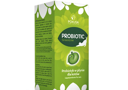 Pokusa GreenLine Probiotic 100ml – Liquid Formula with Active Cultures, Supports Digestive Health