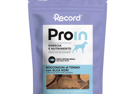 Record ProIn Tuna Single Protein Dog Treats 75g