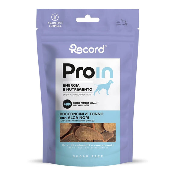 Record ProIn Tuna Single Protein Dog Treats 75g