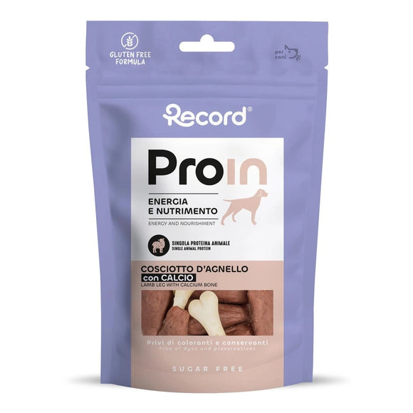 Record ProIn Lamb Single Protein Dog Treats 75 g