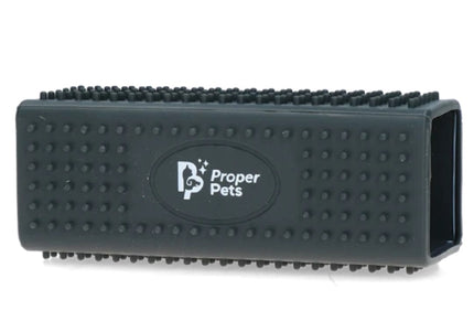 Proper Pets Hair Remover Brush – Four-Sided 12cm Rubber Tool, Versatile and Durable