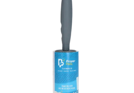 Proper Pets Lint Roller – 48 Self-Adhesive Sheets, Fast Hair Removal Tool