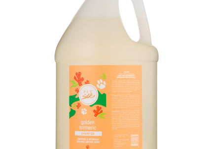 Pet Silk Golden Turmeric Shampoo – Moisturizing Shine Formula, Concentrated 1:6, 3.8L Bottle