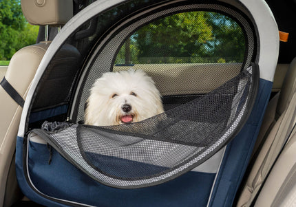 PetSafe Happy Ride Collapsible Travel Carrier – Large Car Seat, Lightweight Design, Up to 27kg