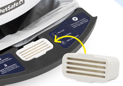 PetSafe SmartSpin Litter Box Deodorizers – Dual Pack, Long-Lasting Odor Control Filters