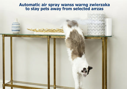 PetSafe SSSCAT Automatic Spray Deterrent – Motion Sensor, Odorless Repellent for Indoor Use