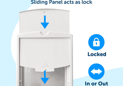 PetSafe Staywell Original 2-Way Pet Door White – Classic Small Size, Durable Flap Design