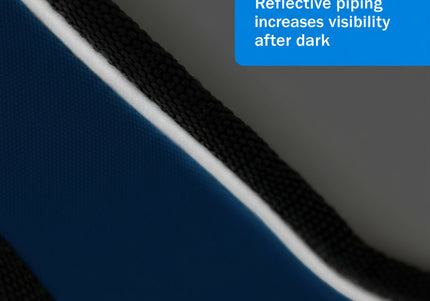 PetSafe Easy Sport Harness Blue – Pressure-Free Adjustable Medium Size, Comfortable Fit