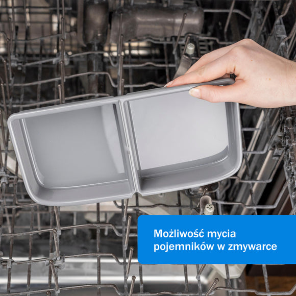 PetSafe Automatic 2 Meal Feeder – Dual-Chamber Timed Food Dispenser, Reliable Portion Control