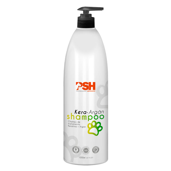 PSH Pro Kera-Argan Shampoo – Moisturizing Concentrate with Keratin and Argan Oil, 1L