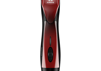 Andis Pulse ZR II Red Cordless Clipper – 5-Speed, 2 Batteries, Wide CeramicEdge Blade 0.5mm