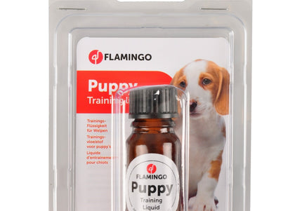 Flamingo Puppy Trainer Liquid 10ml – Fast-Acting Training Drops, Convenient Potty Aid