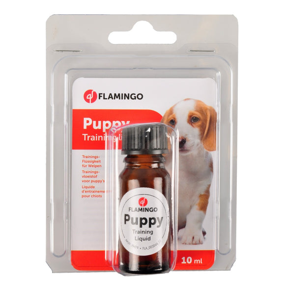 Flamingo Puppy Trainer Liquid 10ml – Fast-Acting Training Drops, Convenient Potty Aid