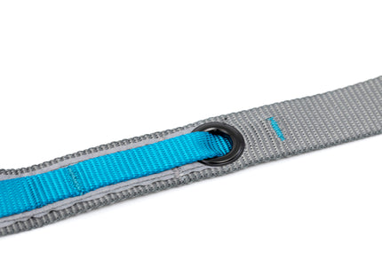 Kurgo Quantum 2.0 Leash – Versatile 6-in-1 Reversible Design, Adjustable Black Nylon